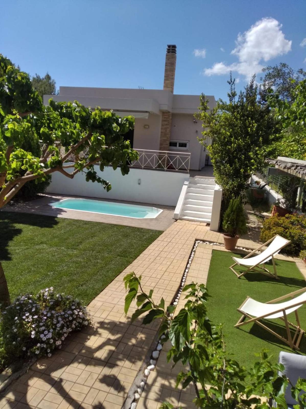 Cozy Villa Vita Lagonisi Kalívia Thorikú Kültér fotó